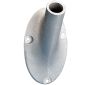 10' Streaming Single Corner Mount Flagpole Set